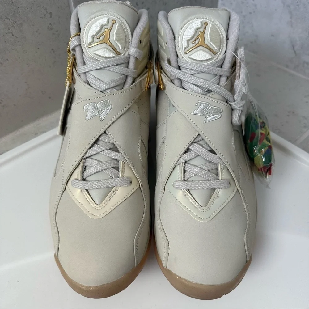 Jordan 8 Retro Champagne Sneaker Size 11.5 Men